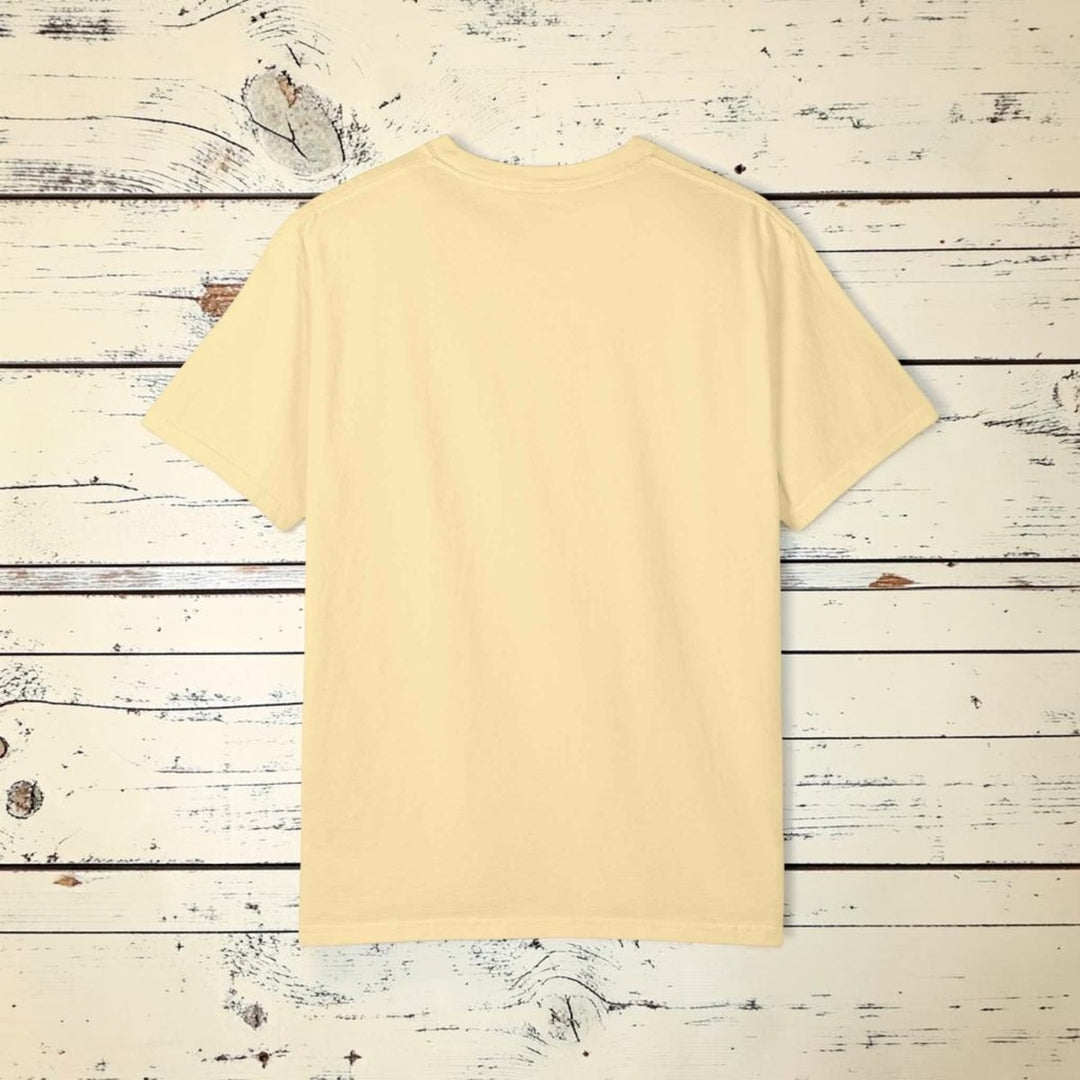 Landlocked Sea-Hearted Sunset Graphic T-Shirt, Vintage Retro Fashion Unisex Tee