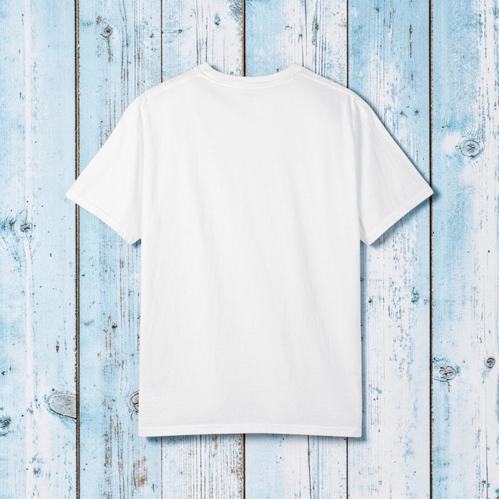 Lighthouse Sketch Tee | Garment-Dyed Nautical Coastal Graphic - FIVE TIDES APPAREL