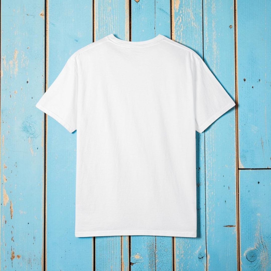 Lighthouse Watercolor Tee | Garment-Dyed Coastal Nautical Graphic - FIVE TIDES APPAREL