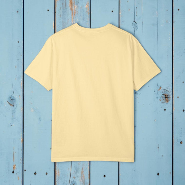 Make Waves Whale Tee | Garment-Dyed Vintage Sun-Faded Graphic - FIVE TIDES APPAREL