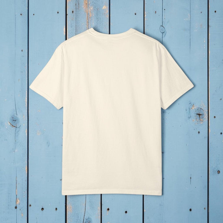 Make Waves Whale Tee | Garment-Dyed Vintage Sun-Faded Graphic - FIVE TIDES APPAREL