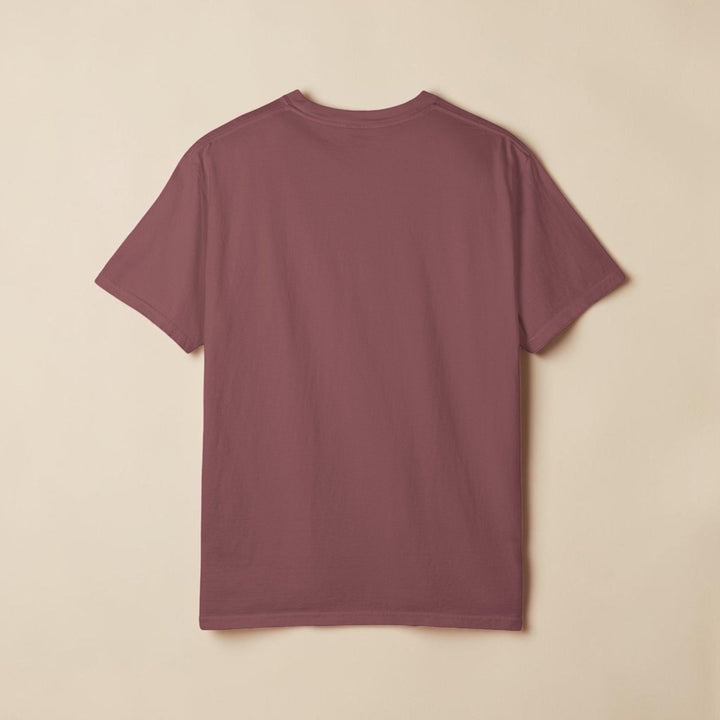 Brown t-shirt on a white background
