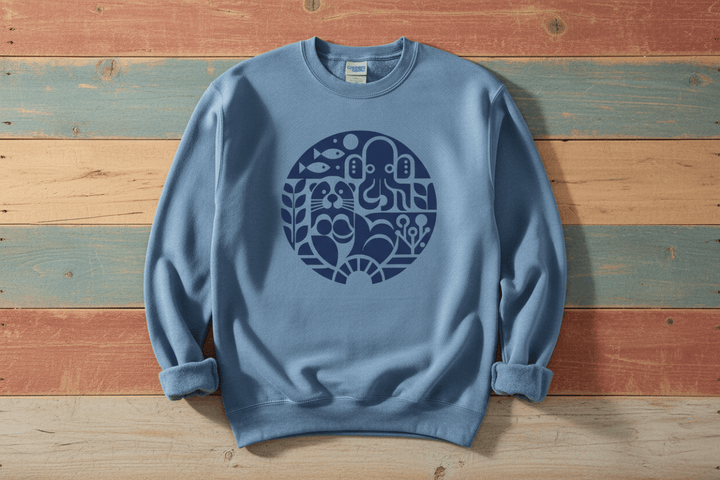 Ocean Life Steel Blue