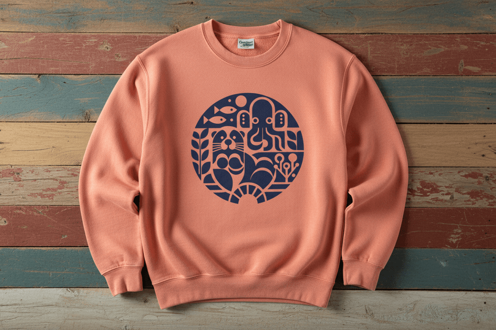 Ocean Life Terracotta