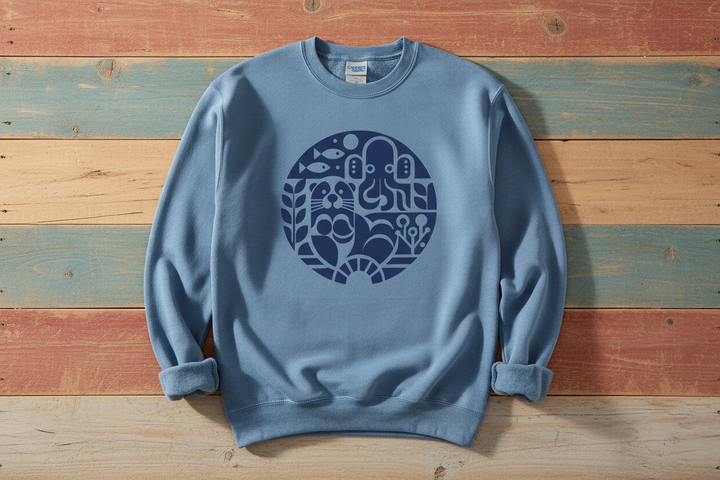 Ocean Life Steel Blue