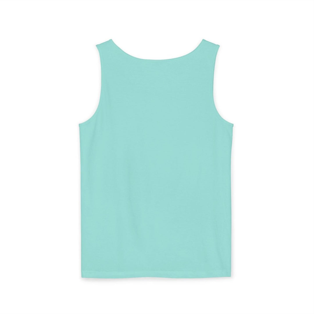 Outer Banks NC Bicycle Tank | Garment-Dyed Vintage Coastal Graphic Tank Top - FIVE TIDES APPAREL