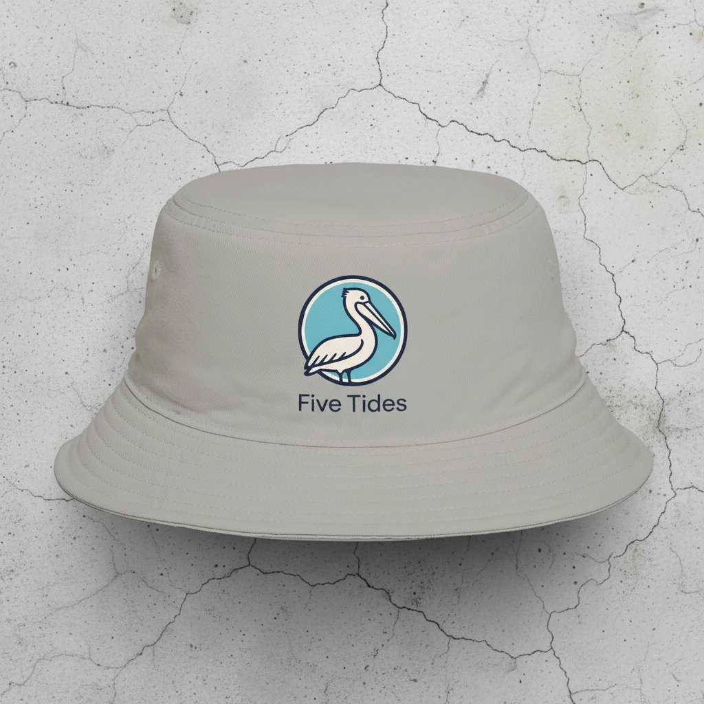 Pelican Bucket Hat — Cement 1