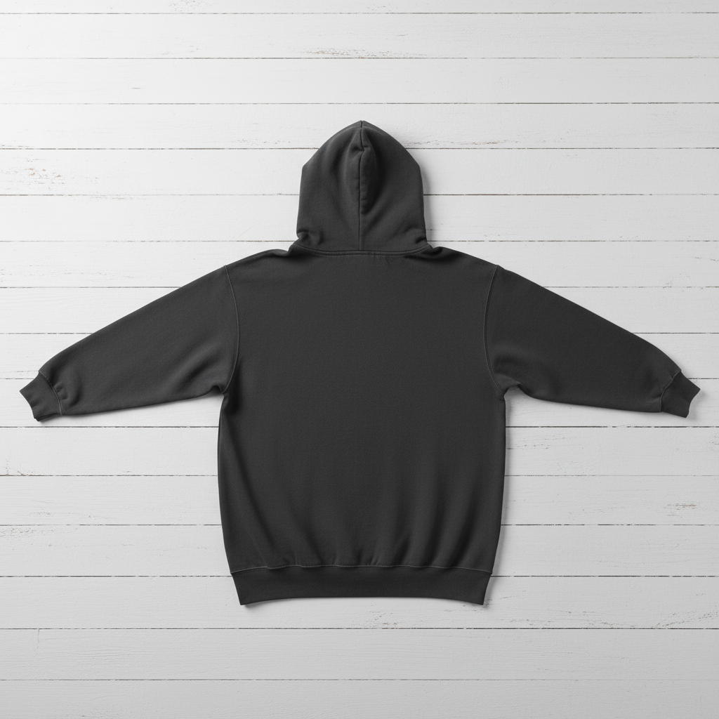 Pepper Tampa Bay hoodie back flat lay