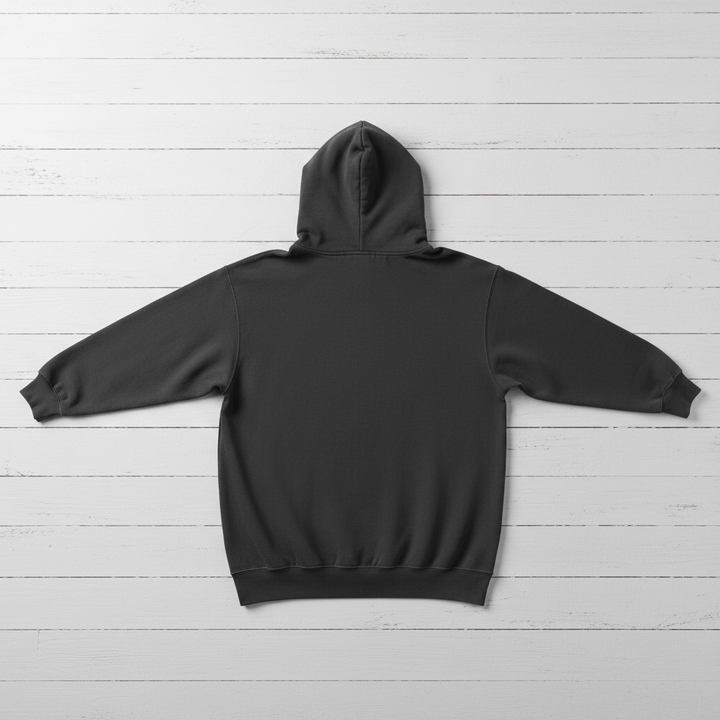 Pepper Tampa Bay hoodie back flat lay
