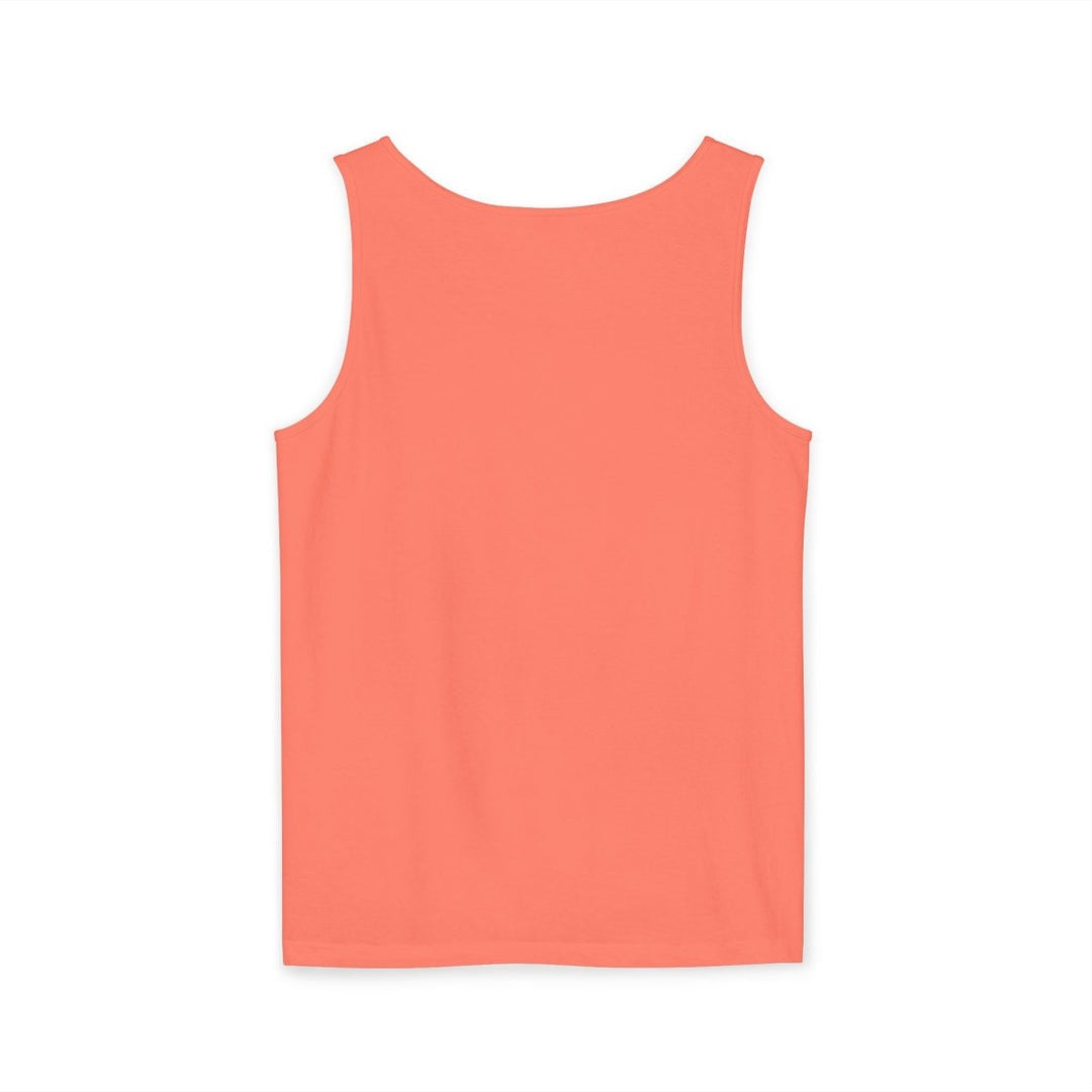Prickly Lodge Pineapple Tank | Garment-Dyed Tropical Graphic Tank Top - FIVE TIDES APPAREL