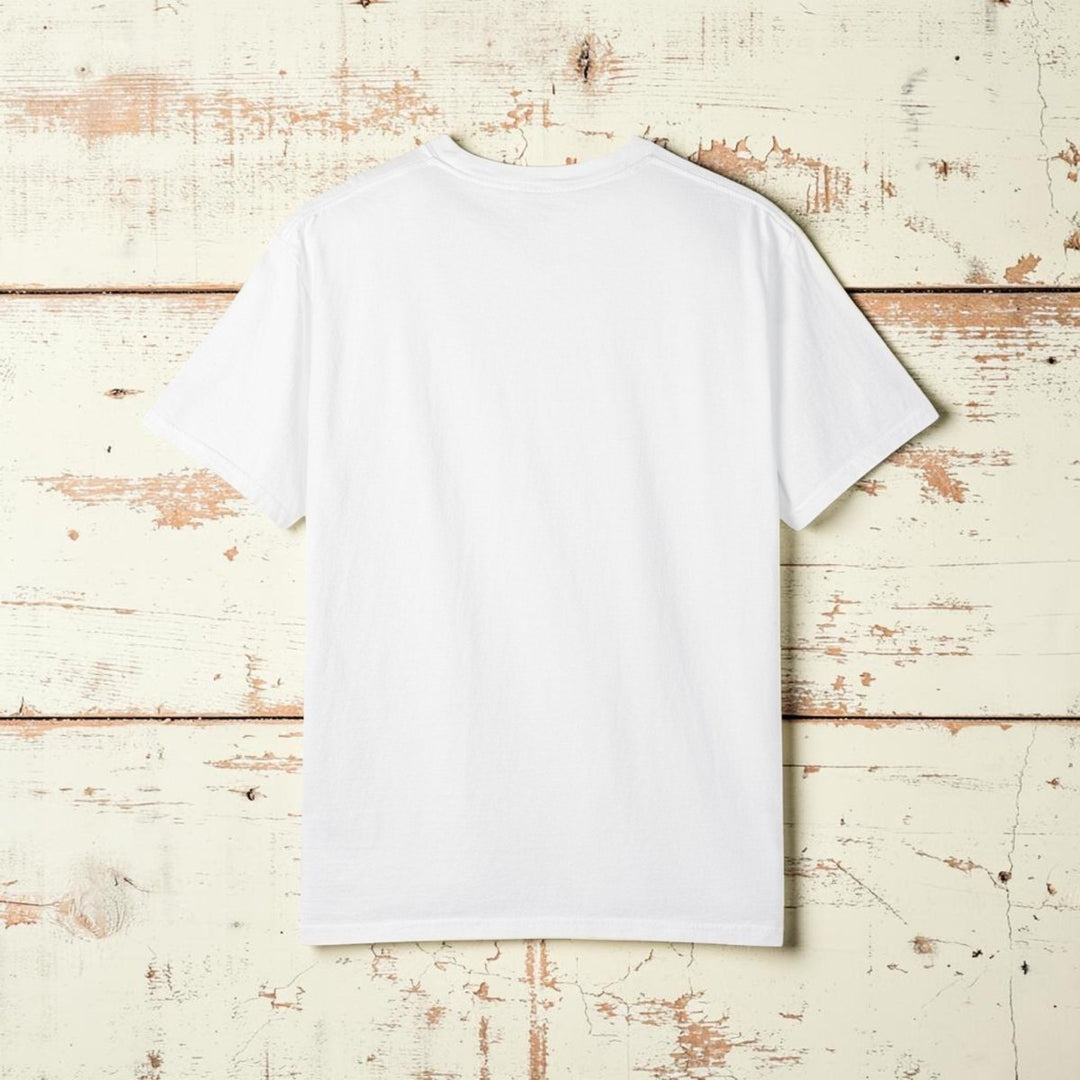 Salt &amp; Iron Tides Tee | Garment-Dyed Vintage Coastal Graphic - FIVE TIDES APPAREL