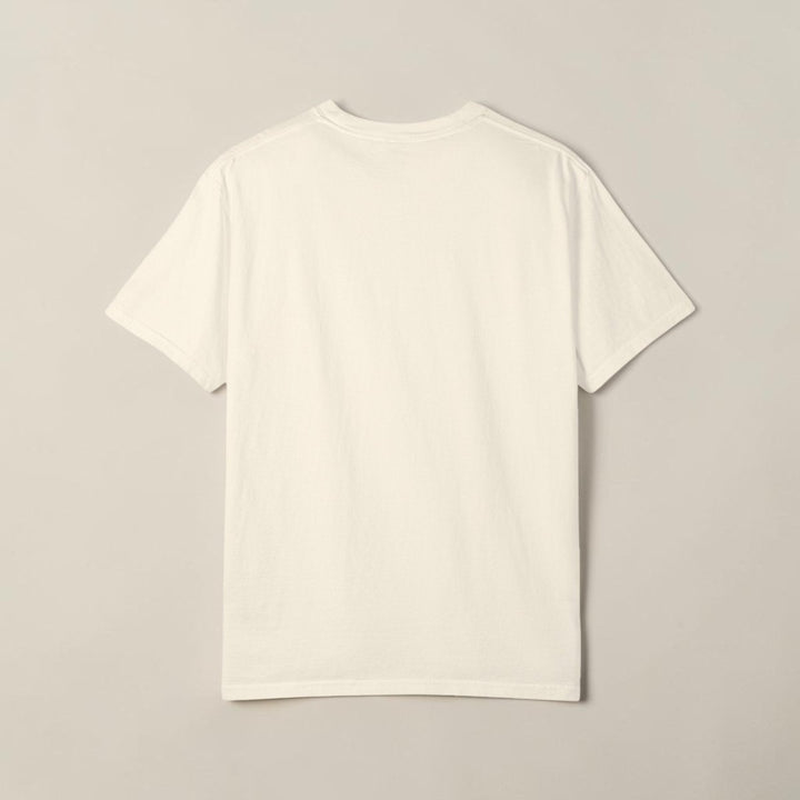 Salt Rooted Shell Tee | Garment-Dyed Coastal Minimalist Graphic - FIVE TIDES APPAREL