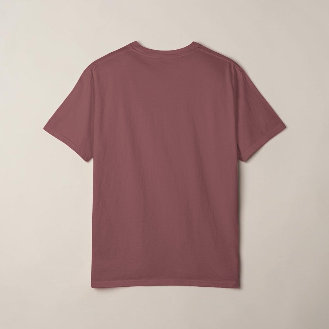 Salt Rooted Shell Tee | Garment-Dyed Coastal Minimalist Graphic - FIVE TIDES APPAREL