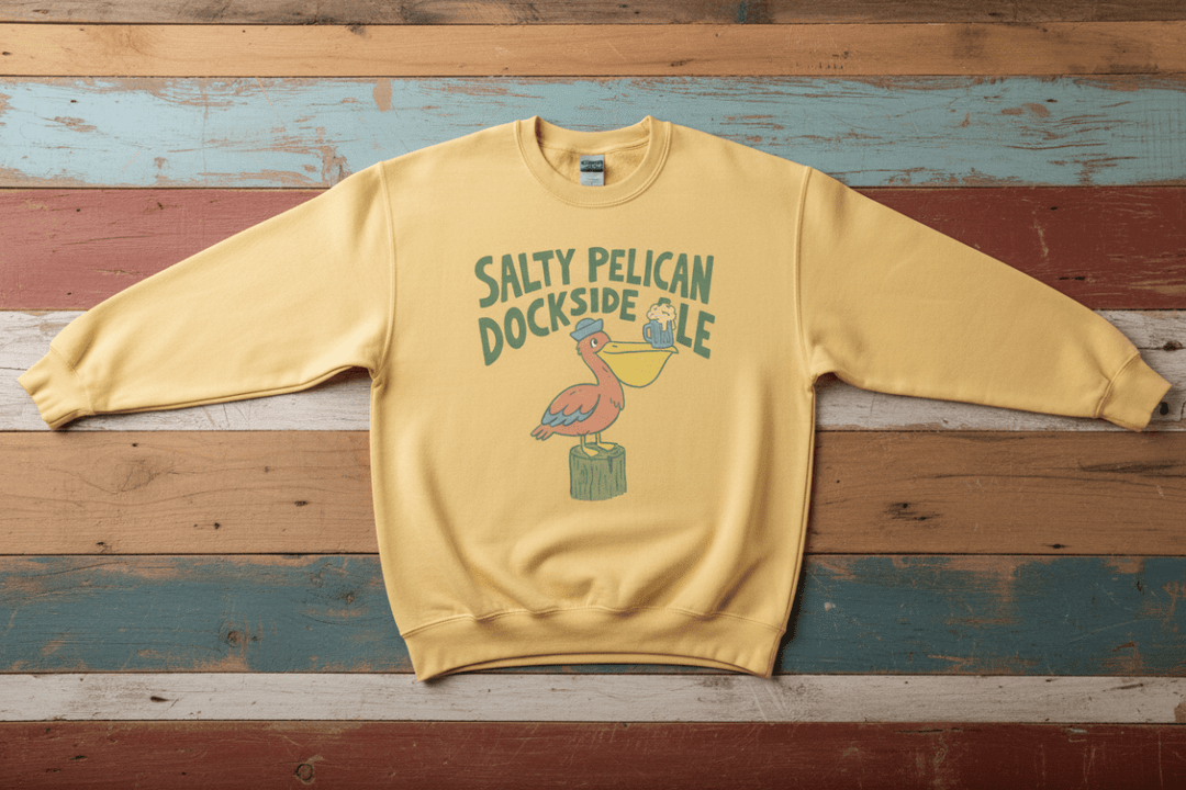 Salty Pelican Yellow Front