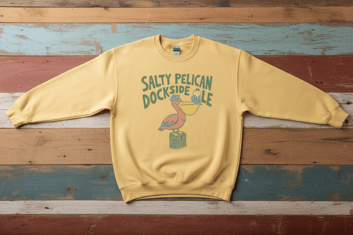 Salty Pelican Yellow Front