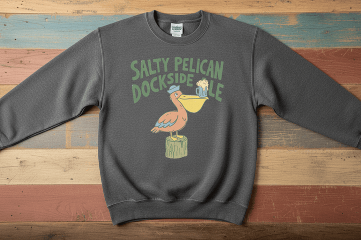 Salty Pelican Grey Front