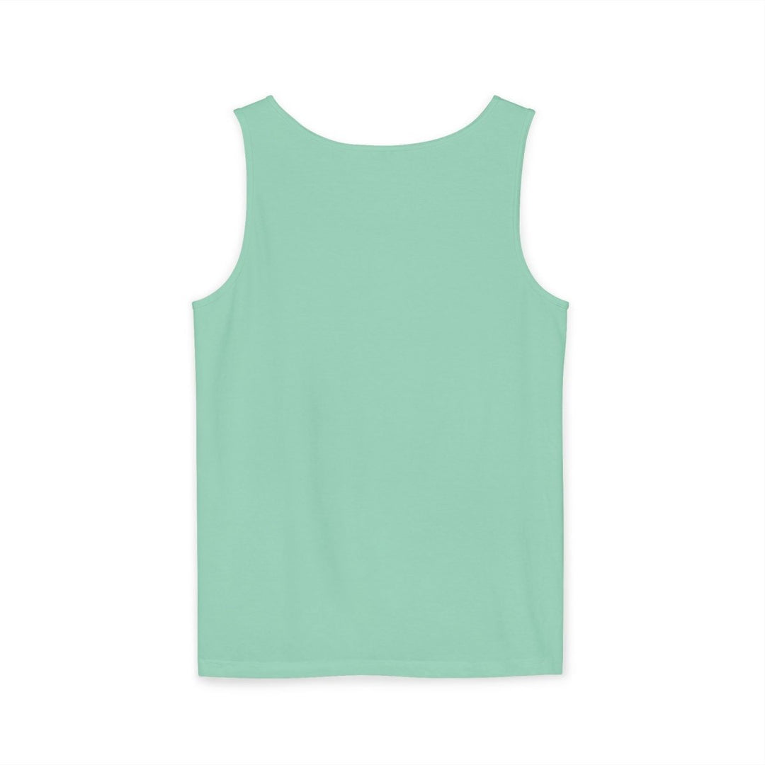 Seaport Fish Market Tank | Garment-Dyed Boston Seafood Graphic Tank Top - FIVE TIDES APPAREL