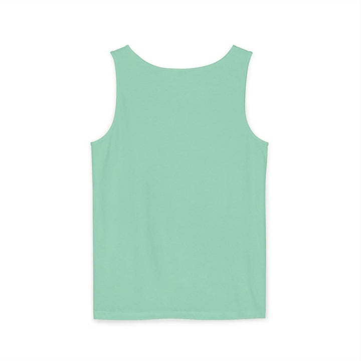 Seaport Fish Market Tank | Garment-Dyed Boston Seafood Graphic Tank Top - FIVE TIDES APPAREL