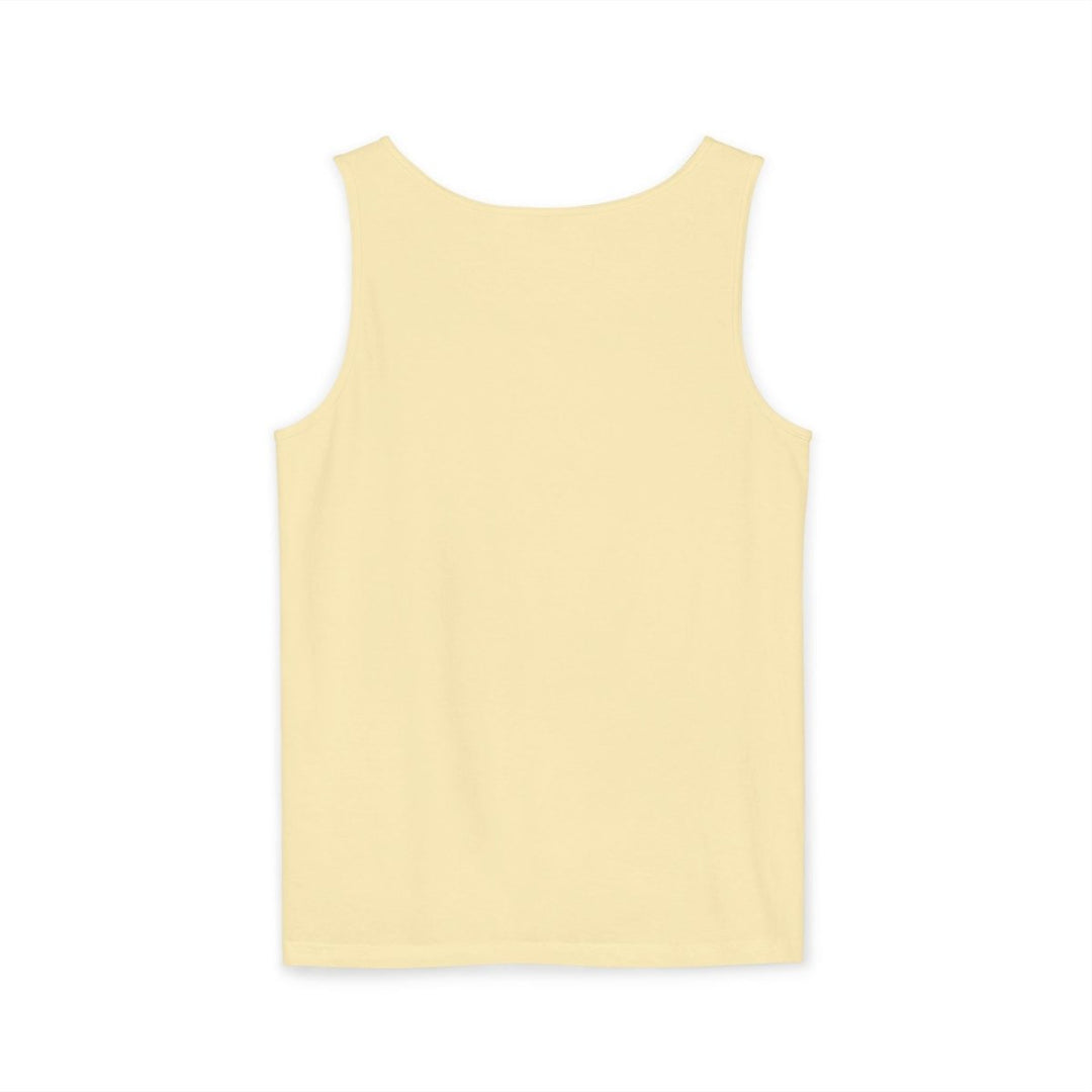 Seaport Fish Market Tank | Garment-Dyed Boston Seafood Graphic Tank Top - FIVE TIDES APPAREL