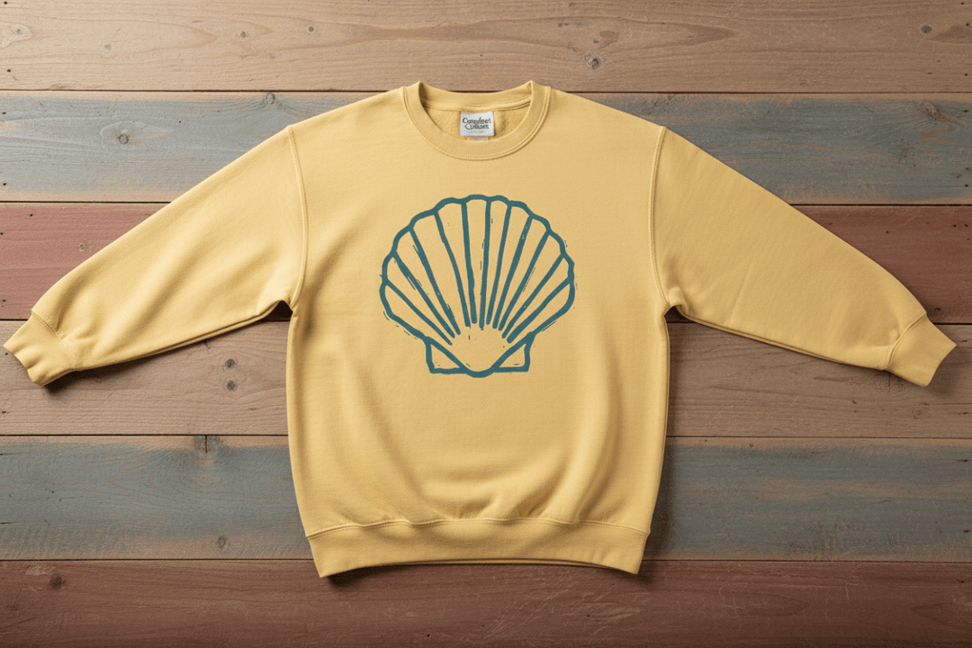 Scallop Shell Yellow Front