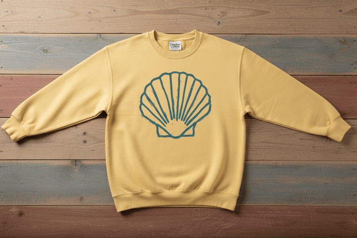 Scallop Shell Yellow Front