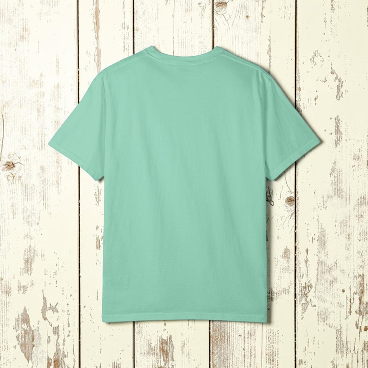 Soak Up the Sun Beach Tee | Garment-Dyed Sunshine Coastal Graphic - FIVE TIDES APPAREL