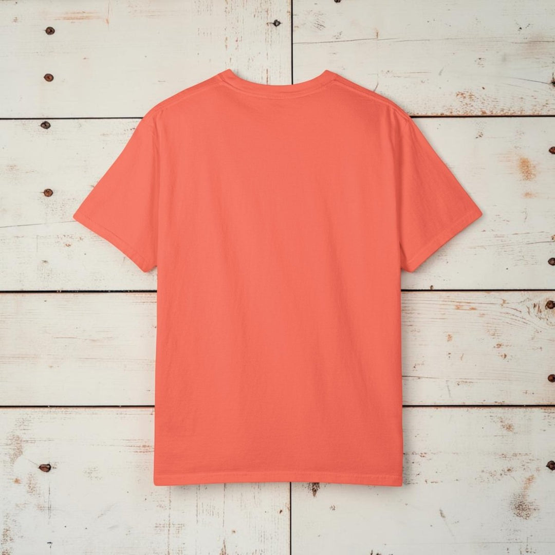 Soak Up the Sun Beach Tee | Garment-Dyed Sunshine Coastal Graphic - FIVE TIDES APPAREL