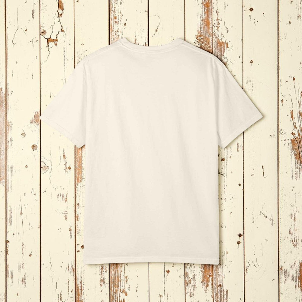 Summer Beach Birds Vibes, Garment-Dyed Unisex T-Shirt