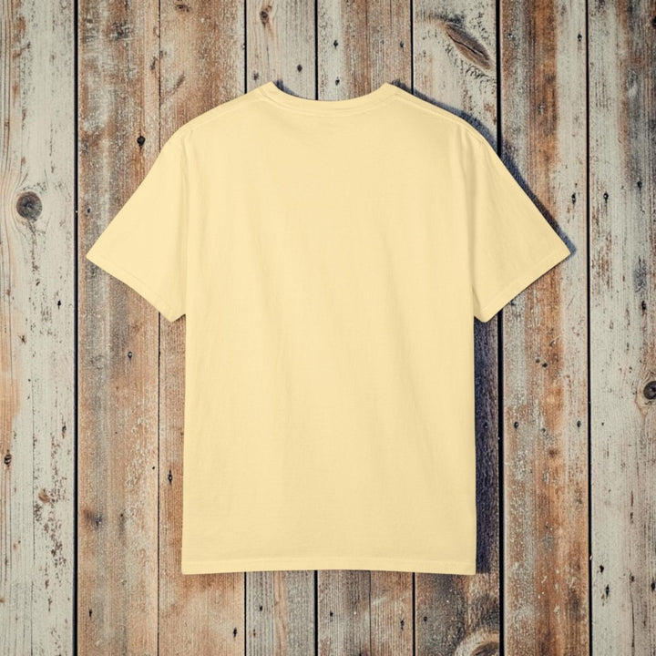 The Ocean Is Calling Tee | Garment-Dyed Mermaid Wave Graphic - FIVE TIDES APPAREL