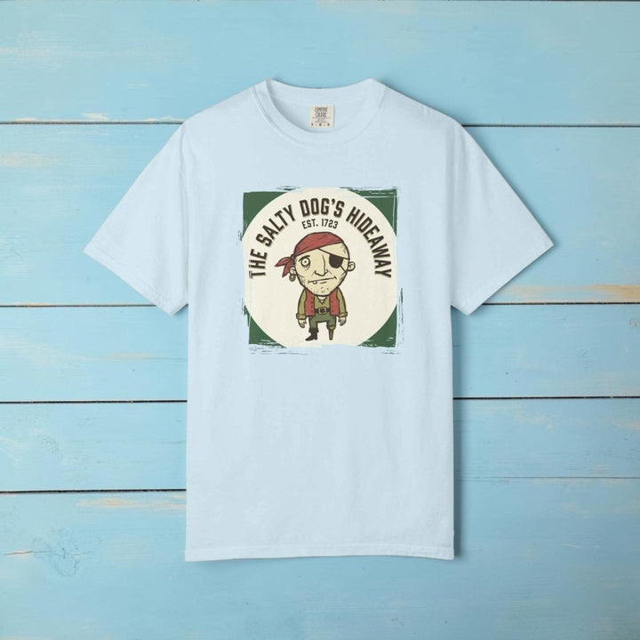 The Salty Dog’s Hideaway T-Shirt — Vintage Pirate Logo Summer Style Tee
