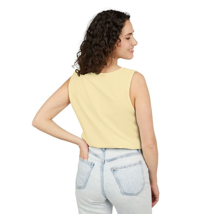 The Weird Pelican Bar Tank | Garment-Dyed Retro Graphic Tank Top - FIVE TIDES APPAREL