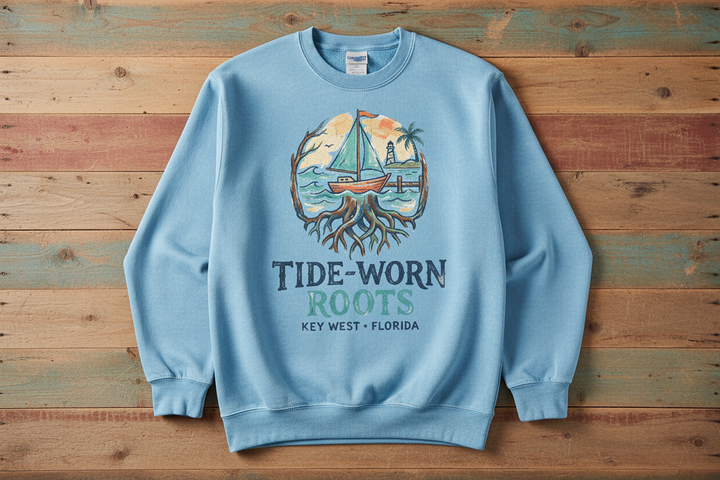 Tide-Worn Roots Sky Blue Front