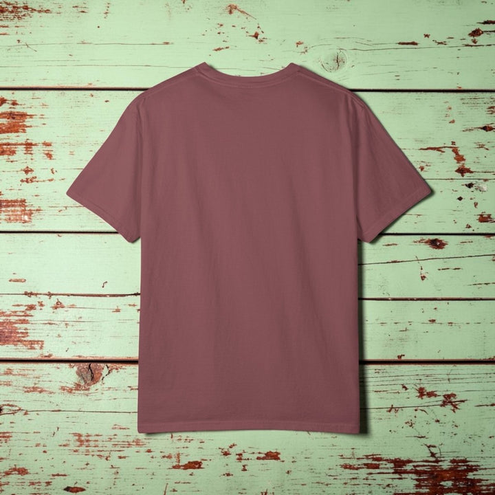 V-Tides Deep Salt Spirit Tee | Garment-Dyed Sea Turtle Graphic - FIVE TIDES APPAREL