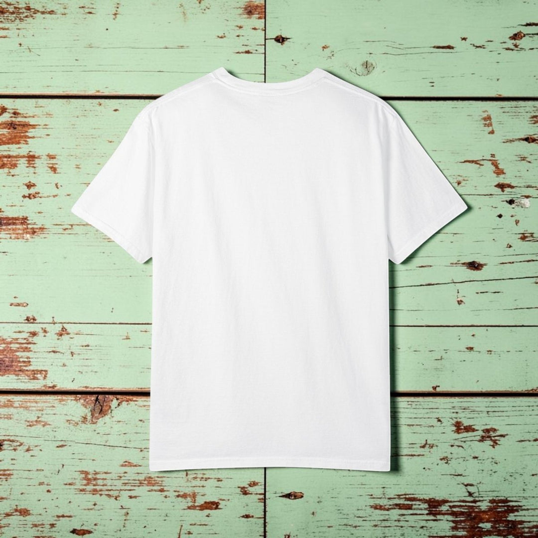 V-Tides Deep Salt Spirit Tee | Garment-Dyed Sea Turtle Graphic - FIVE TIDES APPAREL