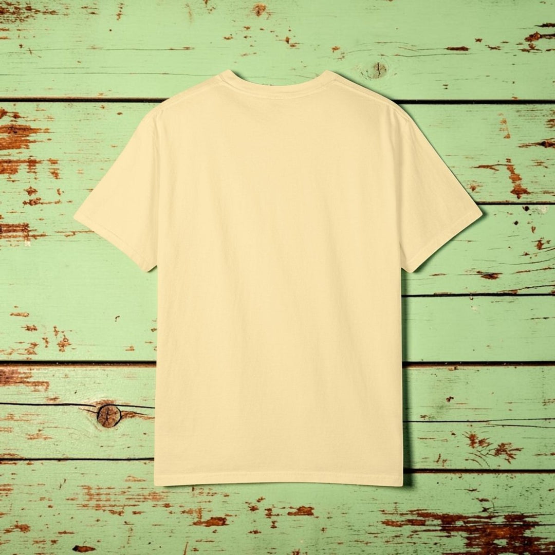 V-Tides Deep Salt Spirit Tee | Garment-Dyed Sea Turtle Graphic - FIVE TIDES APPAREL