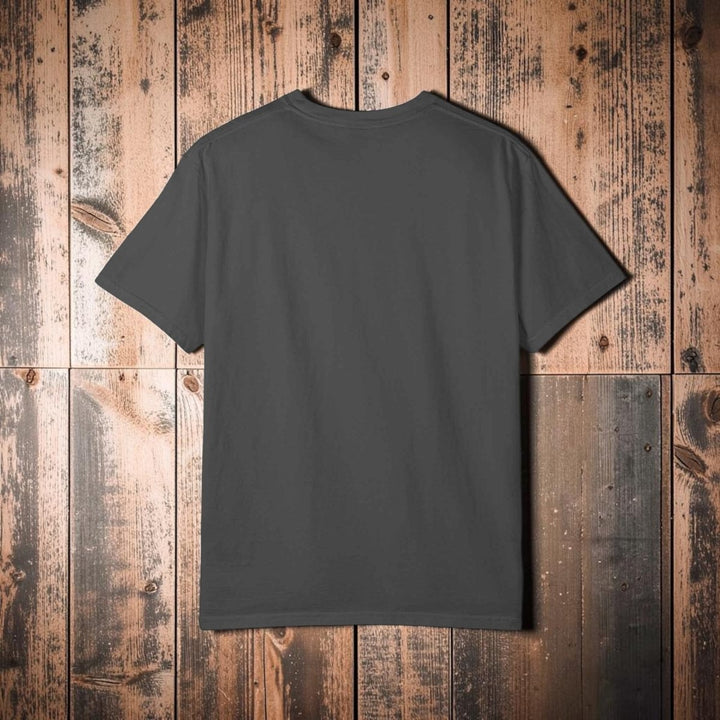 Fishing T-Shirt – Vintage Tackle Box Sunset Graphic Tee