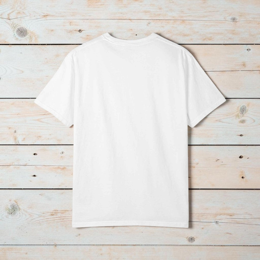 Five Tides Wave &amp; Lighthouse Custom Graphic T-Shirt - Summer Beach Cotton Tee